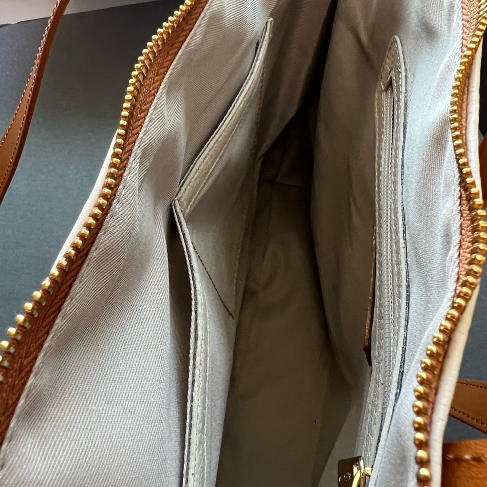 NWT VALENTINA TOTE SATCHEL HANDBAG LEATHER - Picture 7 of 8